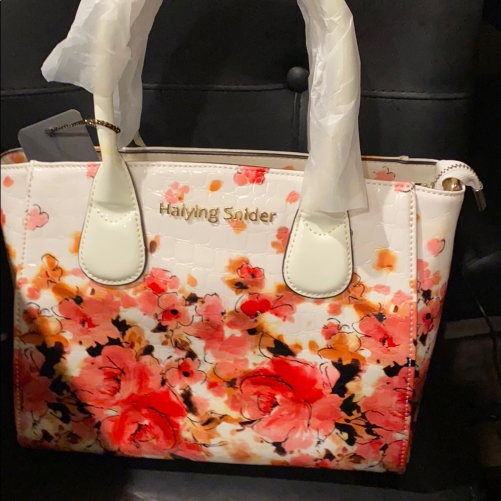 Haiying snider Disigner floral handbag